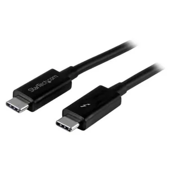 Cable StarTech.com - Conecta ThunderBolt 3 - 2M - USB-c - 40GBps - Compatible USB - TBLT3MM2M