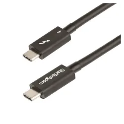 Cable StarTech.com TBLT4MM50CM Thunderbolt 4 - USB 4.0 - 0.5m - Negro - TBLT4MM50CM Cable StarTech.com TBLT4MM50CM Thunderbolt 4 - USB 4.0 - 0.5m - Negro - TBLT4MM50CM