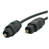 Cable StarTech.com - 3m - TosLink - Audio Digital Óptico - SPDIF Delgado - Negro - THINTOS10