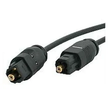 Cable StarTech.com - 3m - TosLink - Audio Digital Óptico - SPDIF Delgado - Negro - THINTOS10