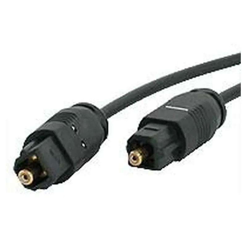 Cable StarTech.com - 3m - TosLink - Audio Digital Óptico - SPDIF Delgado - Negro - THINTOS10