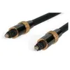Cable StarTech.com - 6m - TosLink - Audio Digital Óptico - SPDIF Premium - Negro - TOSLINK20