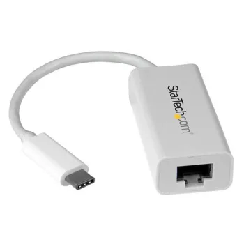 Adaptador de Red StarTech.com - USB Tipo C a Gigabit - 5 Gbps - Blanco - US1GC30W