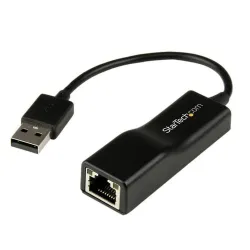 Adaptador StarTech.com Externo USB 2.0 - Red Fast Ethernet 10/100 Mbps - USB2100 Adaptador StarTech.com Externo USB 2.0 - Red Fast Ethernet 10/100 Mbps - USB2100