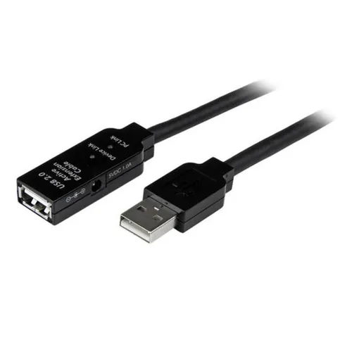 Cable StarTech.com USB 2.0 de Extensión Alargador Activo de 5 metros - Macho a Hembra - USB2AAEXT5M