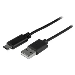 Cable StarTech.com - USB-C a USB-A 2.0 - 2 m - Negro - USB2AC2M Cable StarTech.com - USB-C a USB-A 2.0 - 2 m - Negro - USB2AC2M