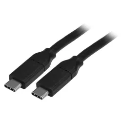 Cable USB-C StarTech.com - 4m - Con Entrega de Potencia 5a - USB2C5C4M Cable USB-C StarTech.com - 4m - Con Entrega de Potencia 5a - USB2C5C4M