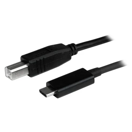 Cable USB StarTech.com - USB-C a USB-B - 1m - Negro - USB2CB1M Cable USB StarTech.com - USB-C a USB-B - 1m - Negro - USB2CB1M