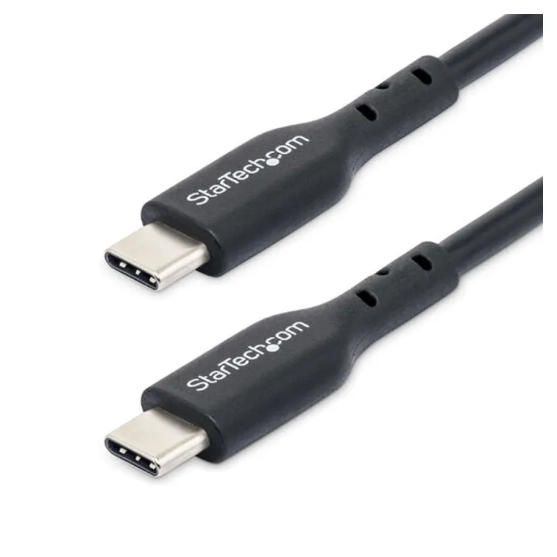 Cable de Carga USB-C StarTech.com USB2CC2MNC - 2m - Negro - USB2CC2MNC