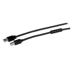 Cable StarTech.com - USB B - 15m - Macho a USB A Macho - Activo - Impresora - USB2HAB50AC Cable StarTech.com - USB B - 15m - Macho a USB A Macho - Activo - Impresora - USB2HAB50AC