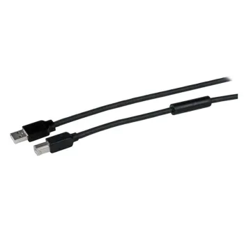 Cable StarTech.com - USB B - 15m - Macho a USB A Macho - Activo - Impresora   - USB2HAB50AC