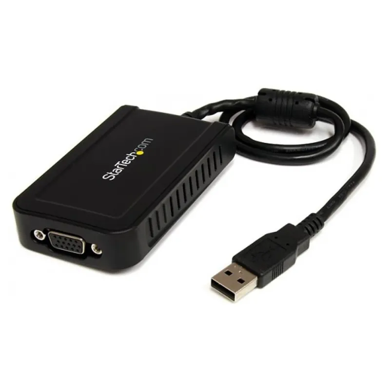 Adaptador StarTech.com - Vídeo Externo - Conecta USB a VGA - 1920X1200 - USB2VGAE3