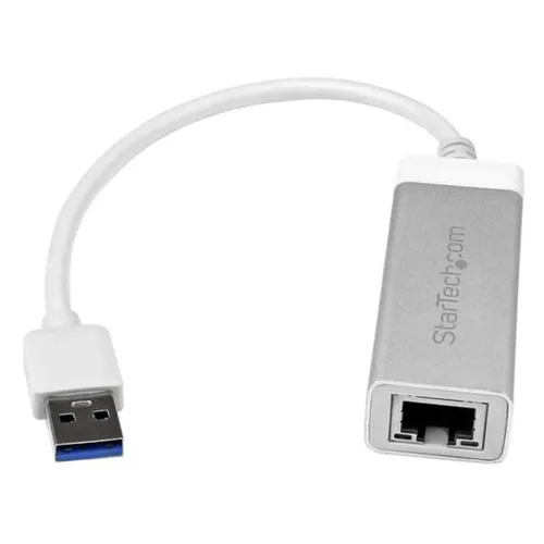 Adaptador de Red StarTech.com - Ethernet Gigabit a USB 3.0 - Plateado - USB31000SA Adaptador de Red StarTech.com - Ethernet Gigabit a USB 3.0 - Plateado - USB31000SA