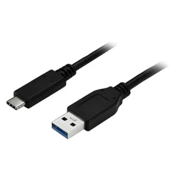 Cable StarTech.com USB315AC1M - USB 3.0 - USB-A a USB-C - 1 Mt - Negro - USB315AC1M