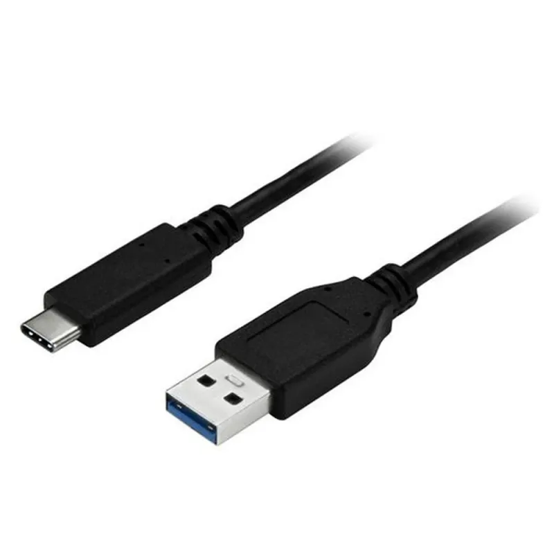 Cable StarTech.com USB315AC1M - USB 3.0 - USB-A a USB-C - 1 Mt - Negro - USB315AC1M