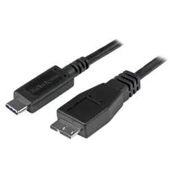 Cable StarTech.com - USB tipo-C a USB Micro-B - USB 3.1 - 1m - USB31CUB1M Cable StarTech.com - USB tipo-C a USB Micro-B - USB 3.1 - 1m - USB31CUB1M