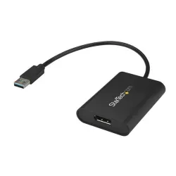 Adaptador de Video StarTech.com - USB 3.0 a Displayport - Externo - 4K - 30Hz - USB32DPES2 Adaptador de Video StarTech.com - USB 3.0 a Displayport - Externo - 4K - 30Hz - USB32DPES2
