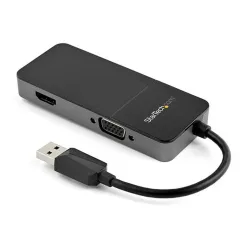 Adaptador de Vídeo StarTech.com - USB a HDMI/VGA - Macho/Hembra - USB32HDVGA Adaptador de Vídeo StarTech.com - USB a HDMI/VGA - Macho/Hembra - USB32HDVGA
