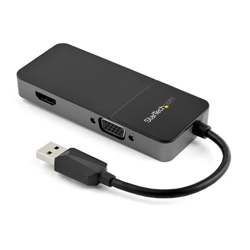Adaptador de Vídeo StarTech.com - USB a HDMI/VGA - Macho/Hembra - USB32HDVGA