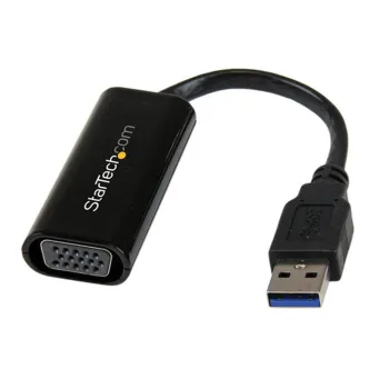 Adaptador de Video StarTech.com - USB 3.0 a VGA - Negro - USB32VGAES