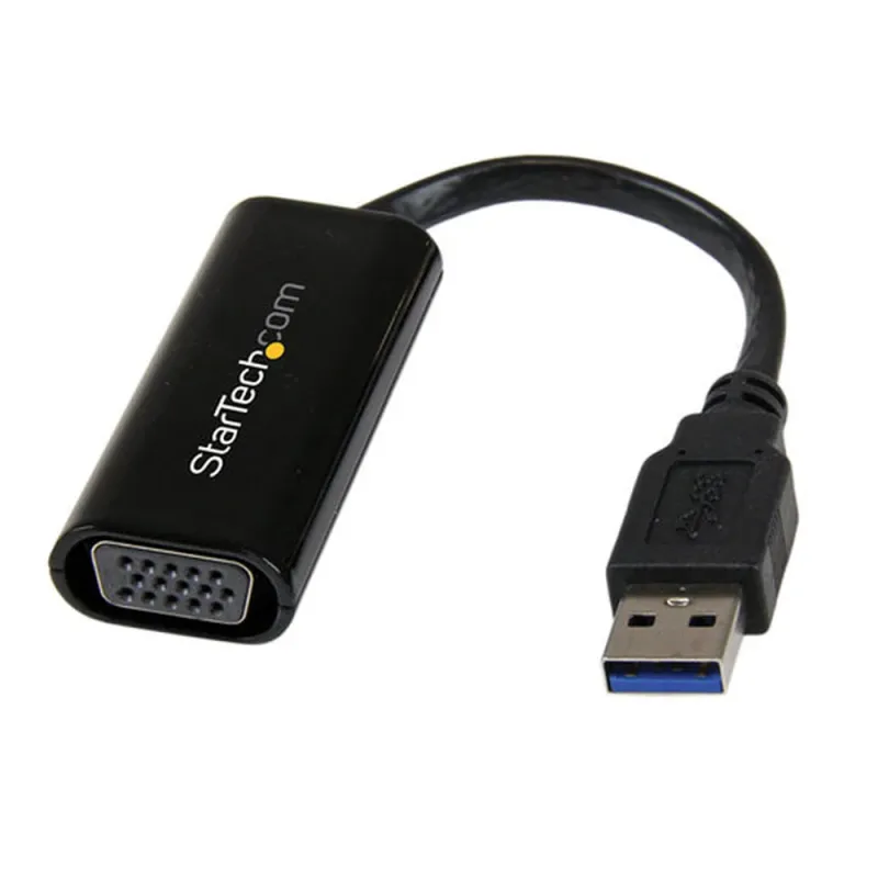 Adaptador de Video StarTech.com - USB 3.0 a VGA - Negro - USB32VGAES