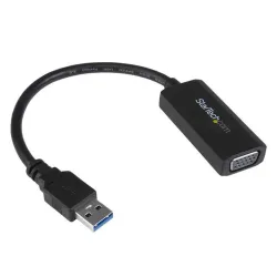 Adaptador de Video StarTech.com - USB 3.0 a VGA - Negro - USB32VGAV Adaptador de Video StarTech.com - USB 3.0 a VGA - Negro - USB32VGAV