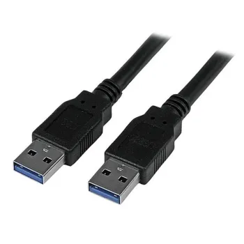 Cable StarTech.com USB 3.0 de 1.8m - macho a macho - color negro - USB3SAA6BK