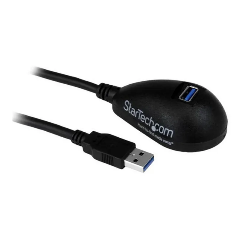 Cable StarTech.com USB3SEXT5DKB - Extensión USB 3.0 Tipo A - Macho a Hembra - 1.5Mts - USB3SEXT5DKB