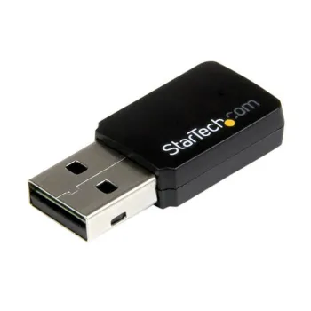 Mini Adaptador de Red StarTech.com - USB 2.0 - Wi-Fi - Inalámbrico - USB433WACDB