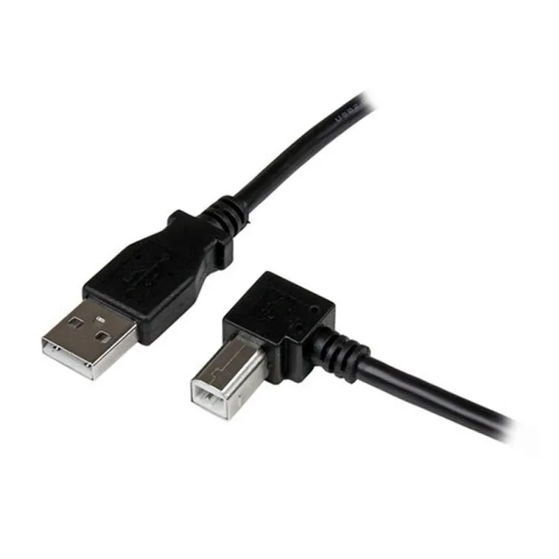 Cable StarTech.com USBAB3MR - Impresora USB a USB B - Acodado Angulo Derecho - 3mts - USBAB3MR