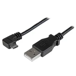 Cable USB StarTech.com - USB A a Micro USB B - 2m - Negro - USBAUB2MRA Cable USB StarTech.com - USB A a Micro USB B - 2m - Negro - USBAUB2MRA