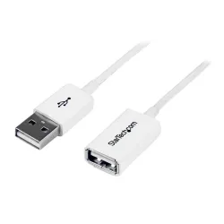 Cable StarTech.com 1m Extension Alargador USB 2.0 Macho a Hembra - Blanco - USBEXTPAA1MW Cable StarTech.com 1m Extension Alargador USB 2.0 Macho a Hembra - Blanco - USBEXTPAA1MW