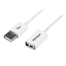 Cable StarTech.com 3m Extension Alargador USB 2.0 Macho a Hembra - Blanco - USBEXTPAA3MW Cable StarTech.com 3m Extension Alargador USB 2.0 Macho a Hembra - Blanco - USBEXTPAA3MW