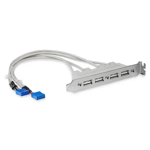 Tarjeta de Expansión StarTech.com - IDC - 4x USB 2.0 - USBPLATE4 Tarjeta de Expansión StarTech.com - IDC - 4x USB 2.0 - USBPLATE4