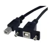 Cable StarTech.com - USB de Montaje - USB B a USB B - USBPNLBFBM1