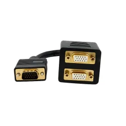 Cable Divisor StarTech.com - VGA - 2 puertos Salidas HD15 - 30cm - 2 puertos - VGASPL1VV Cable Divisor StarTech.com - VGA - 2 puertos Salidas HD15 - 30cm - 2 puertos - VGASPL1VV