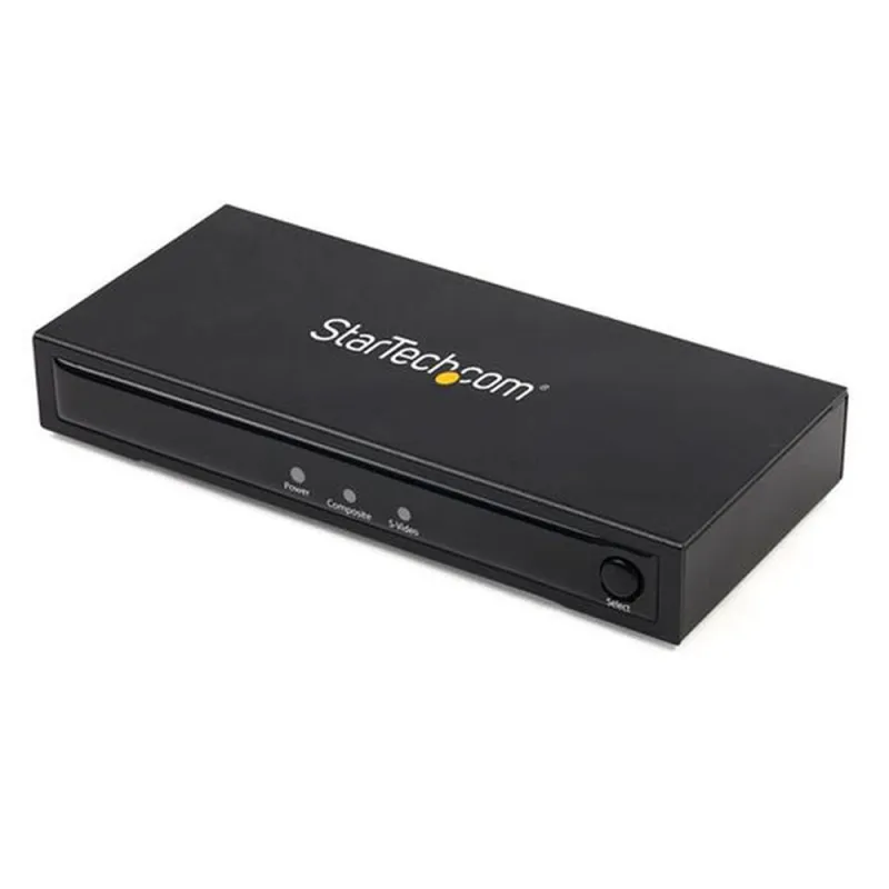Adaptador S-Video StarTech.com VID2HDCON2 - S-Video a HDMI con Audio - 720p - VID2HDCON2