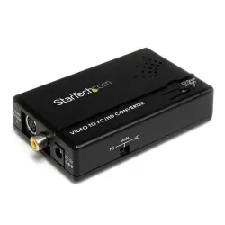 Adaptador Convertidor StarTech.com - S-video y RCA a VGA - VID2VGATV2 Adaptador Convertidor StarTech.com - S-video y RCA a VGA - VID2VGATV2