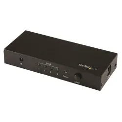 Conmutador StarTech.com VS421HD20 - HDMI - 4 Puertos - 4k - 60hz - VS421HD20