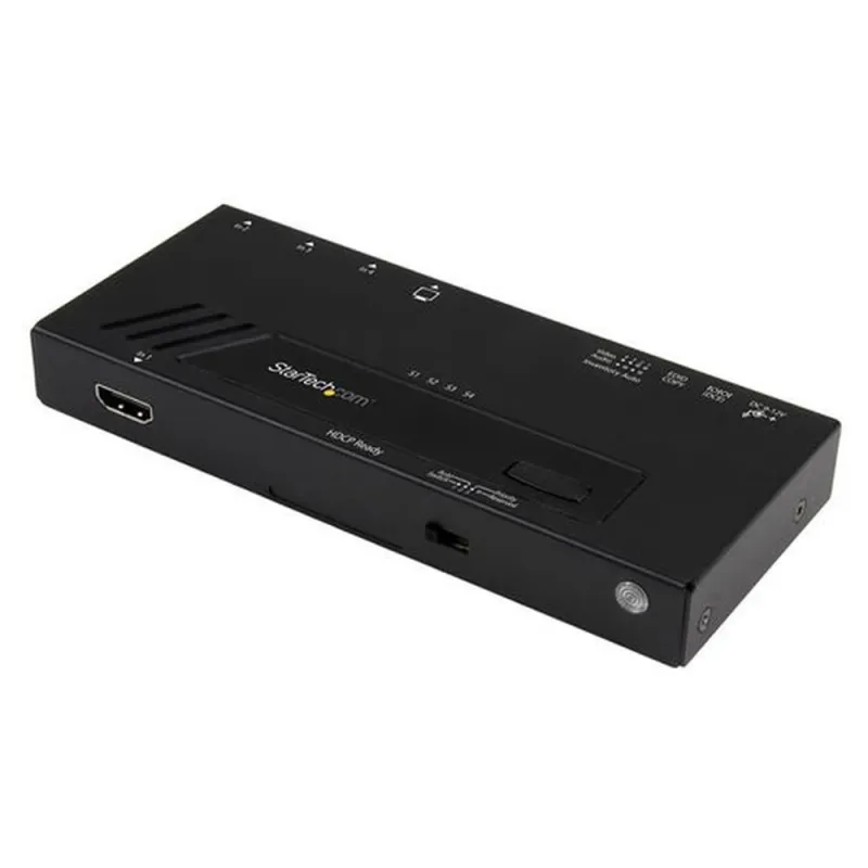 Switch StarTech.com VS421HD4KA - 4 Puertos HDMI - 4K - Negro - VS421HD4KA