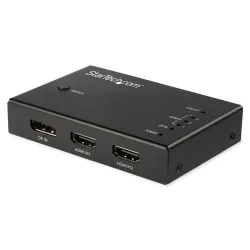 Conmutador de Video StarTech.com - 3x HDMI - 1 DisplayPort - VS421HDDP Conmutador de Video StarTech.com - 3x HDMI - 1 DisplayPort - VS421HDDP