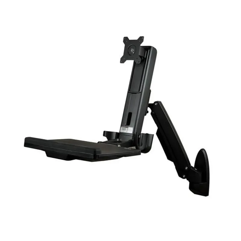 Soporte StarTech.com WALLSTS1 - Hasta 24" - Soporta 10.52kg - VESA - Negro - WALLSTS1