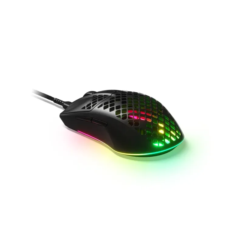 Mouse Gamer SteelSeries Aerox 3 - Alámbrico - USB - 6 Botones - RGB - 62611