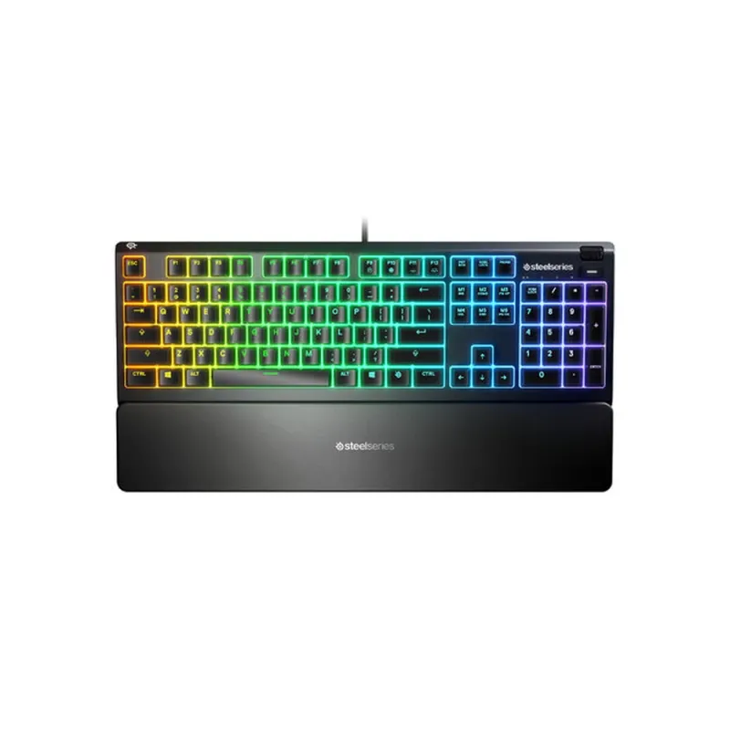 Teclado Gamer SteelSeries Apex 3 - Alámbrico - USB - RGB - 64795