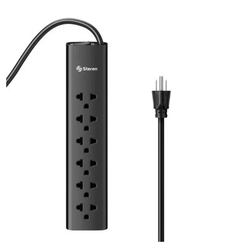 Supresor de Picos Steren 905-210 - 6 Contactos - 70J - Americano/Europeo - 905-210