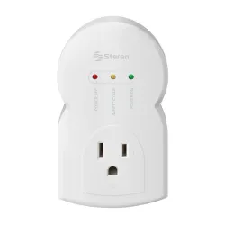 Protector de Voltaje Steren 920-010 - Contra Variaciones de 3600w - Para Electrodomésticos - 920-010 Protector de Voltaje Steren 920-010 - Contra Variaciones de 3600w - Para Electrodomésticos - 920-010