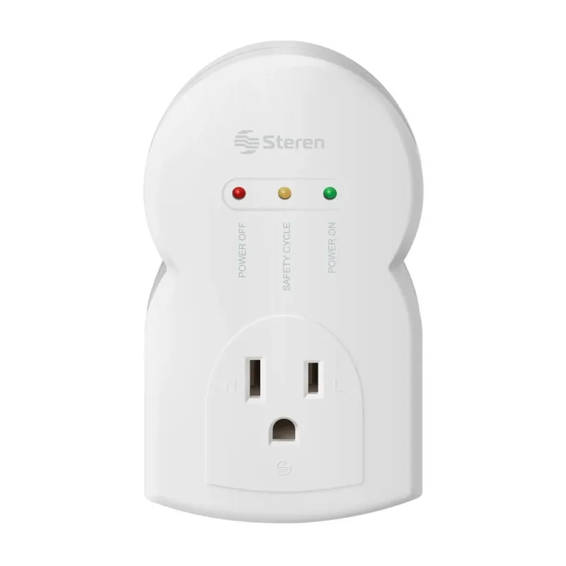 Protector de Voltaje Steren 920-010 - Contra Variaciones de 3600w - Para Electrodomésticos - 920-010