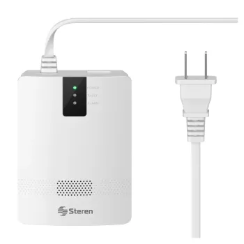 Detector de Gas Steren ALA-GAS - 80 dB - 1.3m - Blanco - ALA-GAS