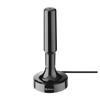 Antena Steren ANT-9018 - UHF - Booster 20dB - Cable 5 m - Negro - ANT-9018