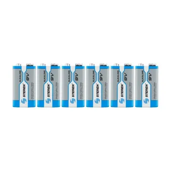 Pilas Steren BAT-9V/6 - 9V - 6 Piezas - BAT-9V/6